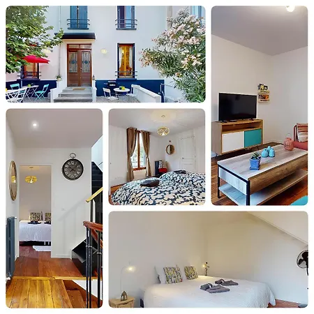 Holiday home Maison De Proche Gare-terrasse-wifi Alfortville